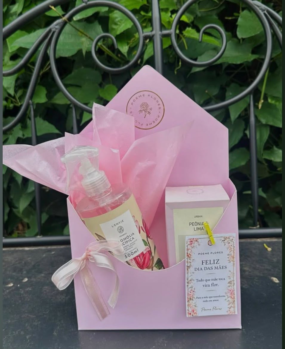 Envelope Lenvie — Poeme Flores, floricultura em Jundiaí